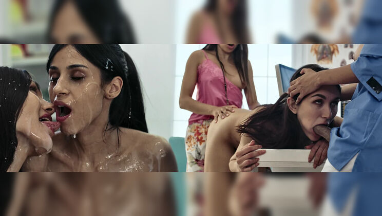 [FutanariXXX] - Blowjob Frenzy in the Doctor's Office - Zazie Skymm - Talia Mint - Emiri Momota - Jadilica - Penny Park