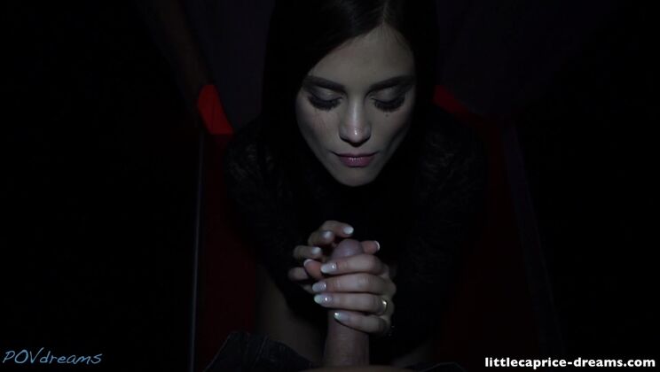 [POVDreams] - POVdreams: Czech Brunette Gives Head - LittleCaprice