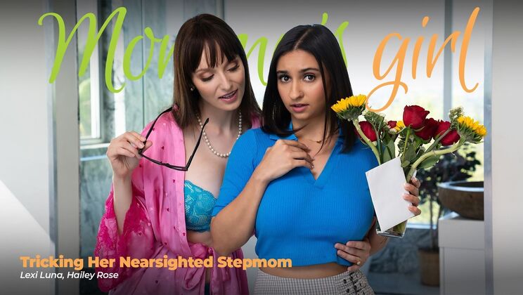 [Girlsway] - Nearsighted Latina Stepmom Fucked