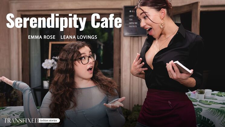[Transfixed] - Big Ass Brunettes in Uniform: A Cafe Fantasy - Emma Rose - Leana Lovings