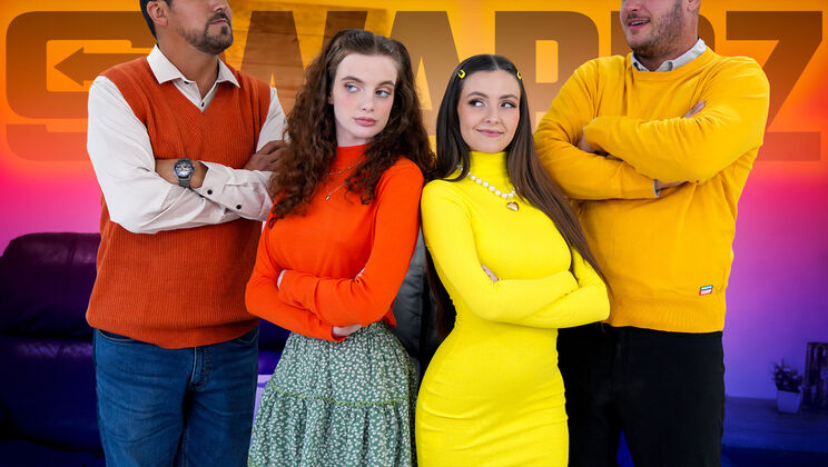 [DaughterSwap] - Daddy Cums First Time - Juan Largo - Danny Mountain - Serena Hill - Marina Vaylor