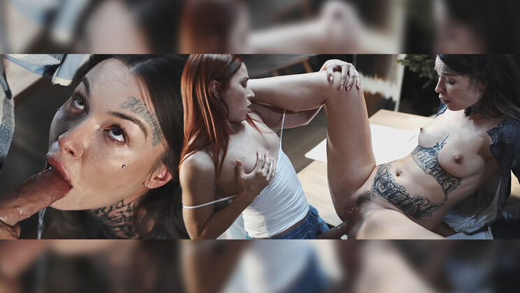 [FutanariXXX] - Tabitha and Clemence's Naughty Art Show - Tabitha Poison - Clemence Audiard