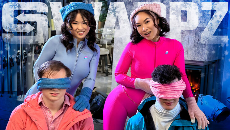 [SisSwap] - Snowed-InCum in Mouth Fuckfest - Lulu Chu - Kimmy Kimm - Anthony Pierce - Josh Rivers