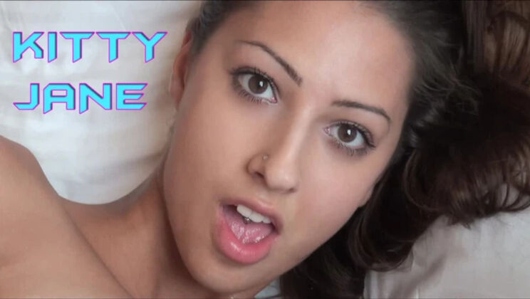 [WakeupnFuck] - Beautiful Kitty Jane Pussy Licking and Spanking in Teen Domination - Kitty Jane