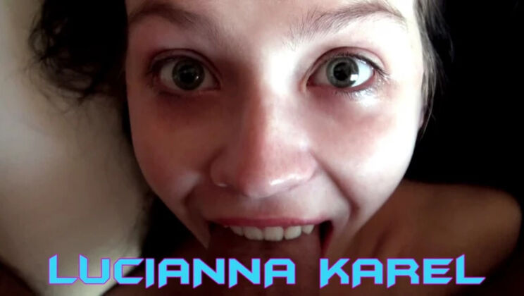 [WakeupnFuck] - Petite Brunette Timea Bella Takes Cumshot After Gaping - Timea Bella