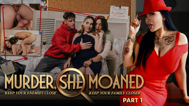 [MYLFSingles] - Murder She Moaned Part 1: Blonde MILF Takes Big Ass, Gagging, and Female Orgasm