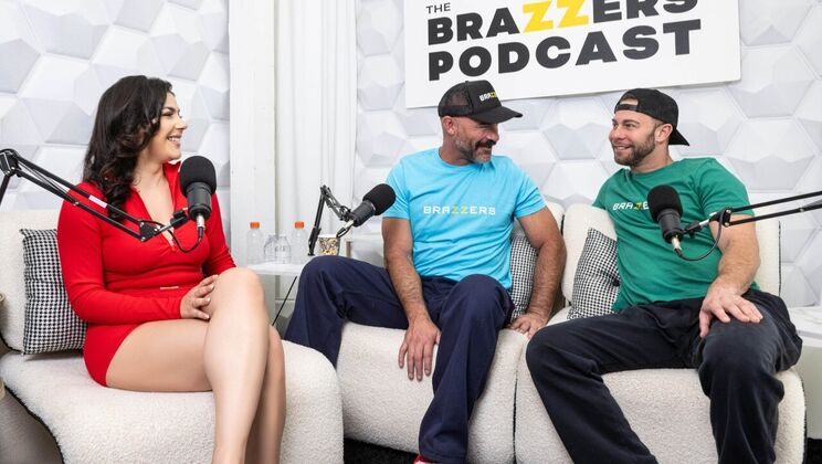 [Brazzers] - Episode 10 Brazzers Podcast: Valentina Nappi’s Athletic Body in Hot Cowgirl & Missionary Scenes - Charles Dera - Valentina Nappi - Seth Gamble