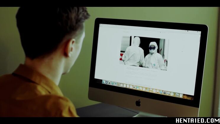 [Hentaied] - Petite Haneen Gets Fetish Feet Action and Creampie from Mr. Alien - Haneen