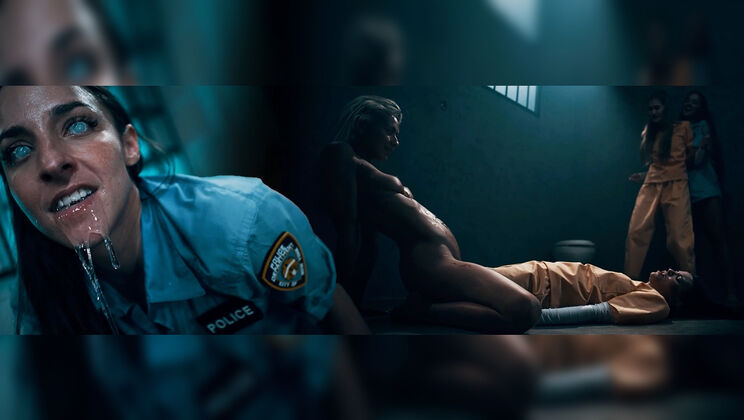 [Parasited] - Veronica Leal & Ohana Petite in Caged Lesbian Fetish Scene