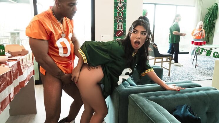 [RKPrime] - Shaved Pussy and Big Ass: Jasmine Sherni Gets Facial Cumshot - Mazee The Goat - Jasmine Sherni