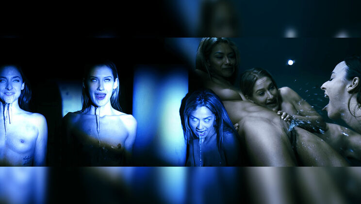 Amirah Adara and Friends in a Wild Fetish Lesbian Threesome