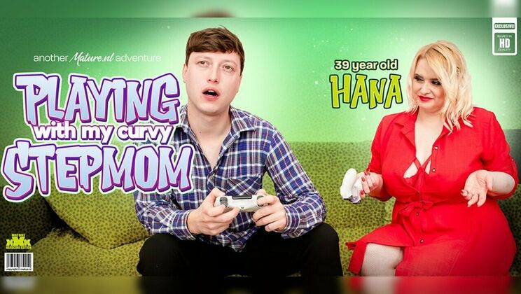 [Mature.nl] - Big Natural Tits MILF Hanna Takes Stepson's Cum On Her Tits