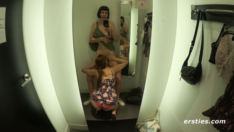 [Ersties] - Hairy & Trimmed: Lesbian Exhibitionists in Action - Part Two - Delfine (Ersties) - Sally B (Ersties)