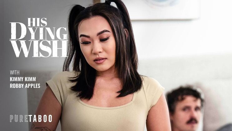 [PureTaboo] - Small Tits Brunette Takes Big Cock Doggystyle - Kimmy Kimm - Robby Apples