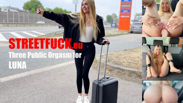 [StreetFuck] - Marcello Bravo and Luna BBunny Naughty Street Sex with Multiple Orgasms - Marcello Bravo - Luna Bbunny