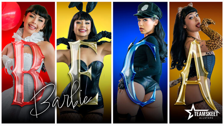 [TeamSkeetAllStars] - Beca's Dress Won't Stay On Long - Charles Dera - Beca Barbie