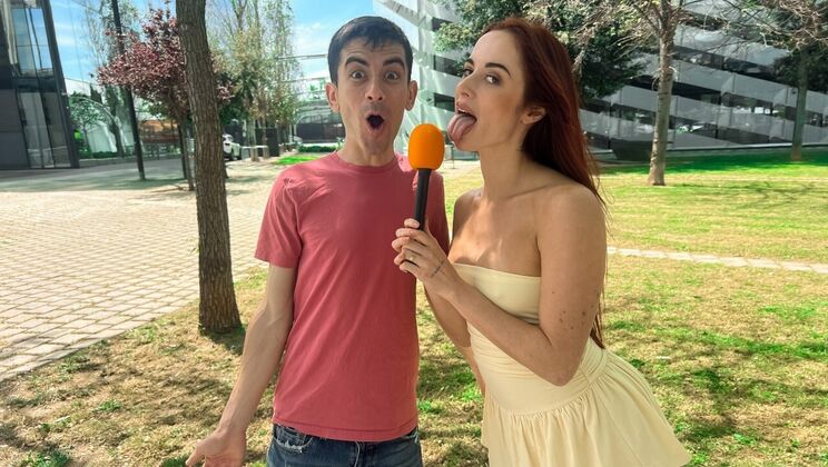 Shaved Pussy Fuck in Dress - Audrey Reid