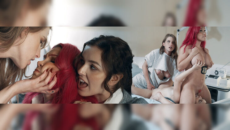 [FutanariXXX] - Octavia Red and Leana Lovings Big Tits Fuck - Lily Lou - Octavia Red - Leana Lovings