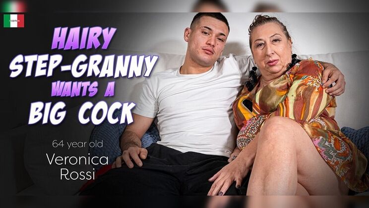 [Mature.nl] - Veronica Rossi: Busty Granny with a Taste for Young Cock - Benny Banana - Veronica Rossi (EU)