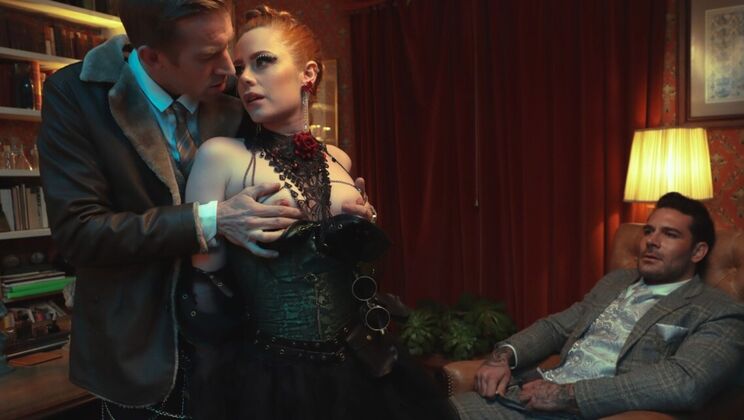 [DigitalPlayground] - Threesome with Athletic Woman: Double BJ and Missionary Sex - Ella Hughes - Danny D - Papi Kocic