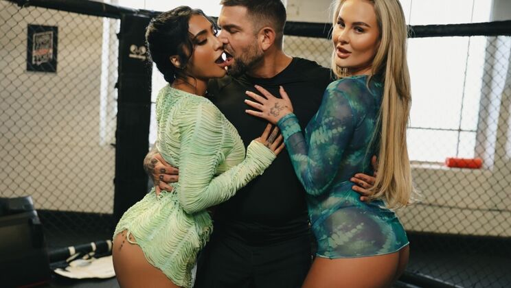 [DigitalPlayground] - Muscular Man and Multiple Cum - Juan Lucho - Yasmina Khan - Ali Rose