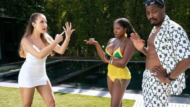 [DigitalPlayground] - Cheating Wife in a Threesome - Isiah Maxwell - Amari Anne - Melissa Stratton