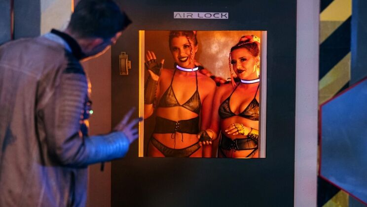 [DigitalPlayground] - Danny D Big Cock Fucks Emily Woods & Ruby Sims Lesbian Sci-Fi Sex - Danny D - Emily Woods - Ruby Sims