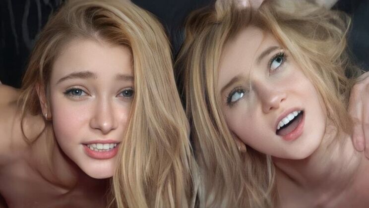 [PornForce] - Teen Blonde Gets Her Pussy Hammered All Day - Ivi Rein - Butt Spencer