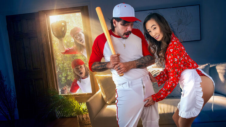 [MomDrips] - Skinny Asian MILF Christy Love in Thong - Blowjob to Creampie - Christy Love - Nade Nasty