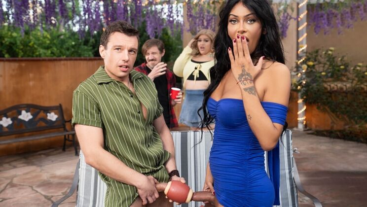 [TransAngels] - American Man Fucks Caucasian Woman Rough and Hard - Johnny Palms - Victoria Grant