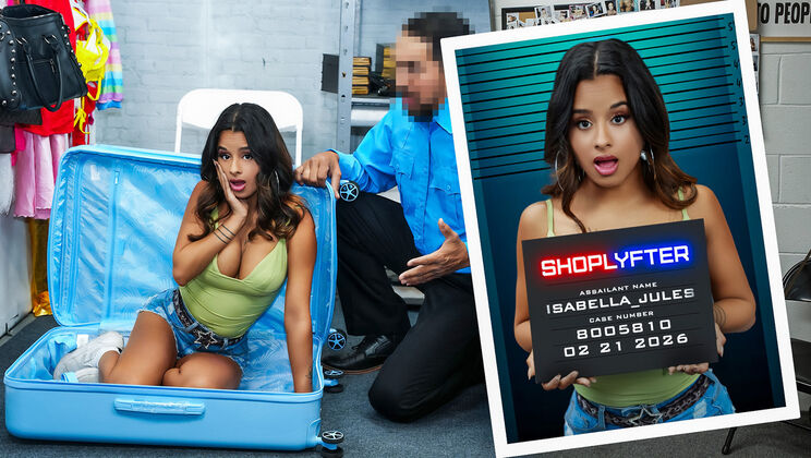 [Shoplyfter] - Brunette in Thong Gets Filled with Cum - Juan Largo - Isabella Jules