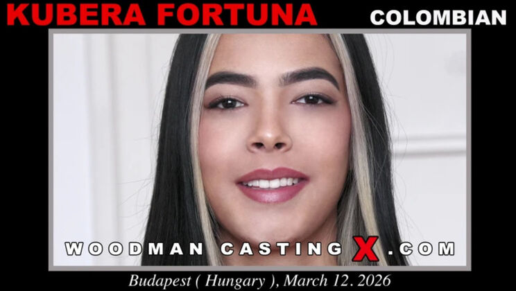 [WoodmanCasting] - Brunette Babe Kubera Fortuna Perfect Curves - Kubera Fortuna