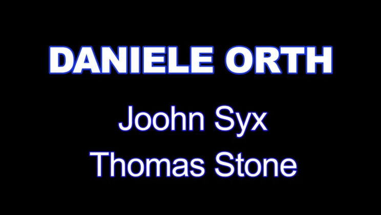 [ScenesXXXX] - Blonde Beauty Daniele Orth Deep Throat Before DP - Daniele Orth