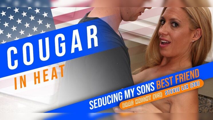 Brad Sucks the Cock of Mature American Stevie Lix