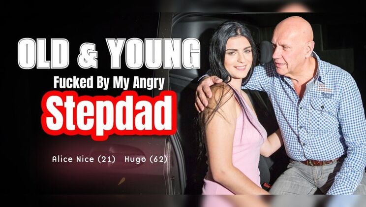 Wet Pussy Ride for Old Man with Broken Car