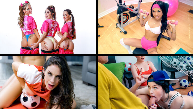 Leash and Pigtail Fun: Global Sex Fight