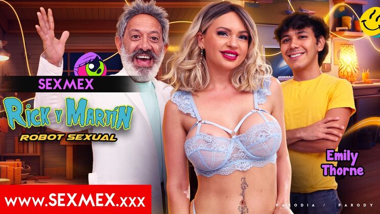 Emily Thorne in Spanish Porn - Sex Robot Fucks Her Hard