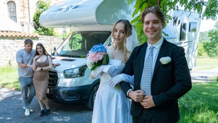 Polly Young Gets Hardcore Fuck Before Wedding