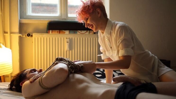 Vicky & Eric: Brunette BDSM Session