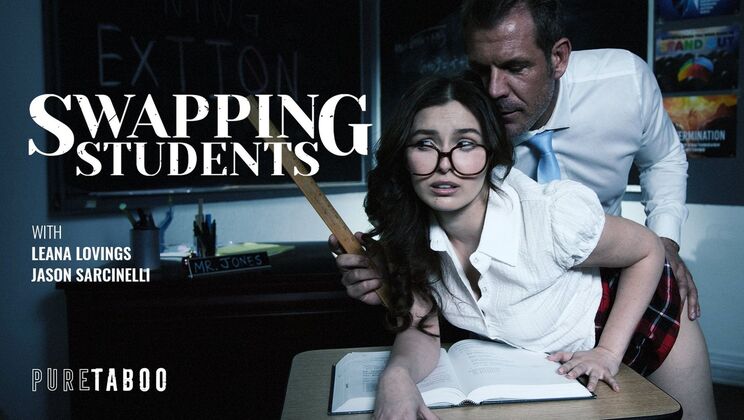 Student Leana Lovings Gets Spanked and Fucked Hard