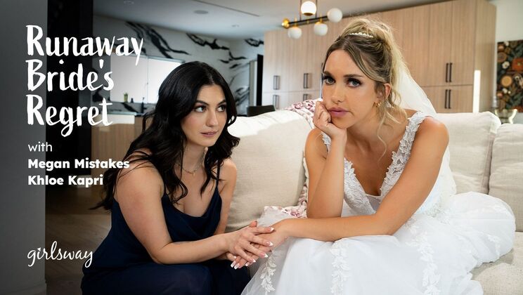 Runaway Bride Regret: Hairy & Shaved Pussy Licking