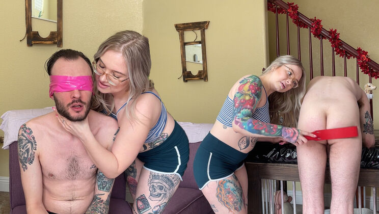 What Good Boys Get: Blindfolded and Bound