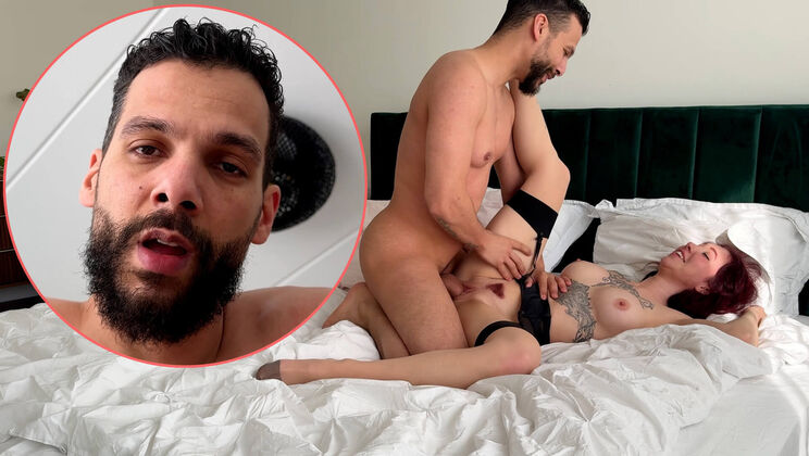 Moaning Men: Content Creator Esluna Fucks Marvin Hard