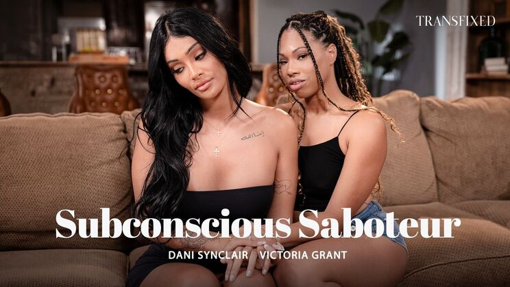 Dani Synclair Fucks Victoria Grant in Interracial Trans Scene
