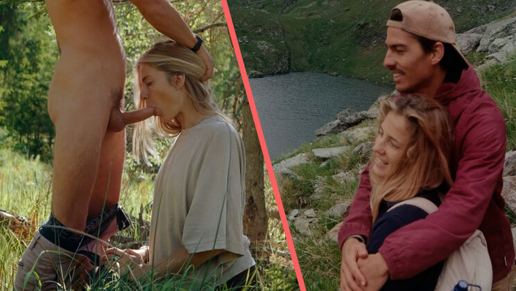 Lost In Romania 3: Blonde Lola Deepthroat and Facial Cumshot